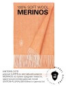 KINTORE-COTE, длиный ШАРФ из мягчайшей шерсти MERINOS из пряжи средней тяжести, однотонная коллекционная линия UNITON-PLURALISM (Много-гранности) FHs.W220_VN-2051/56.COTE